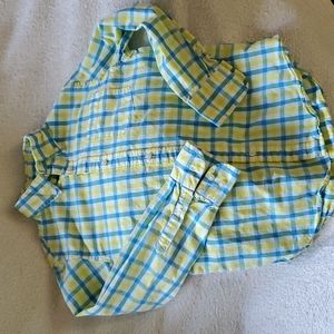 Crew Cuts Boys plaid shirt